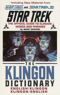 Klingon dictionary